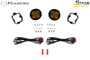 Diode Dynamics 05-07 Nissan Armada / 04-15 Titan SS3 Sport Type NO Fog Light Kit - Yellow SAE
