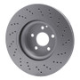 DFC 00-03 Mercedes-Benz S430 Front Drilled GeoSPEC Coated Rotor