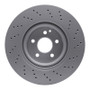 DFC 00-03 Mercedes-Benz S430 Front Drilled GeoSPEC Coated Rotor