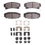 R1 1986-1992 Buick Riviera Rear R1 Semi Met Pads & Hardware Kit