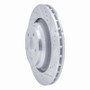 R1 05-23 Chrysler 300 Rear Right Drilled & Slotted Silver Brake Rotor
