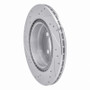 R1 06-21 BMW 230I Rear Right Drilled & Slotted Silver Brake Rotor