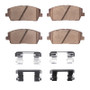 DFC 20-25 Hyundai Palisade Front 4000 HybriDynamic Brake Pads and Hardware Kit