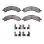DFC 03-08 Chevrolet Express 3500 Rear 4000 HybriDynamic Brake Pads and Hardware Kit