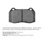 R1 17-24 Maserati Ghibli Rear R1 Optimum OE Brake Pads