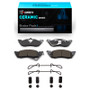 R1 1991-1998 Dodge Dakota RWD Front R1 Ceramic Pads & Hardware Kit