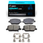 R1 2015-2023 Fiat 500X Front R1 Ceramic Pads & Hardware Kit