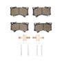 DFC 22-25 Lexus LX600 Front 5000 Advanced Ceramic Brake Pads and Hardware Kit