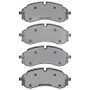 DFC 21-25 Ford Transit-250 Front 5000 Advanced Semi Metallic Brake Pads