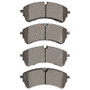 DFC 20-25 Ford Transit-250 Rear 5000 Advanced Semi Metallic Brake Pads