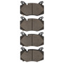 DFC 19-20 Cadillac CT6 Front 5000 Advanced Low Metallic Brake Pads
