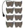 DFC 17-22 Audi TT Quattro RS Front 5000 Advanced Ceramic Brake Pads