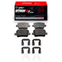 R1 2019-2022 Genesis G90 Rear R1 Optimum OE Pads & Hardware Kit