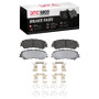 DFC 17-24 Nissan Titan Rear 5000 Advanced Ceramic Brake Pads and Hardware Kit