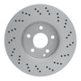 DFC 08-15 Mercedes-Benz C250 Front Drilled GeoSPEC Coated Rotor