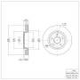DFC 11-22 Dodge Durango Front Brake Rotor