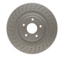 DFC 06-13 Chevrolet Corvette Front Drilled GeoSPEC Coated Rotor