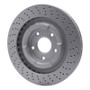 DFC 06-13 Chevrolet Corvette Front Drilled GeoSPEC Coated Rotor