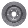 DFC 06-13 Chevrolet Corvette Front Drilled GeoSPEC Coated Rotor