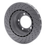 DFC 78-89 Porsche 930 Right Rear Drilled GeoSPEC Coated Rotor