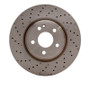 DFC 14-20 Infiniti QX30 Front Drilled Brake Rotor