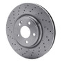 DFC 14-20 Infiniti QX30 Front Drilled Brake Rotor