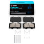 R1 2000-2025 JAC Frison Front R1 Ceramic Pads & Hardware Kit