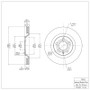 DFC 04-09 Audi S4 Rear Brake Rotor