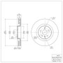 DFC 09-15 Cadillac CTS Front Brake Rotor