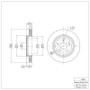 DFC 12-25 Dodge Durango Rear Brake Rotor