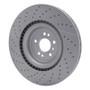 DFC 12-19 Mercedes-Benz GLE63 AMG Front Drilled GeoSPEC Coated Rotor and Slotted