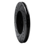 R1 00-05 Chrysler Neon Front Right Drilled & Slotted Black Brake Rotor