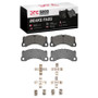 DFC 08-14 Volkswagen Touareg Front 5000 Advanced Ceramic Brake Pads and Hardware Kit