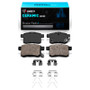 R1 2008-2017 Acura TSX Rear R1 Ceramic Pads & Hardware Kit