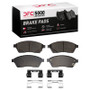 DFC 10-16 Cadillac SRX Front 5000 Advanced Low Metallic Brake Pads and Hardware Kit