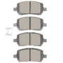 R1 03-10 Chevrolet Cobalt Front R1 Optimum OE Brake Pads