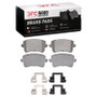 DFC 08-17 Audi SQ5 Rear 5000 Advanced Low Metallic Brake Pads and Hardware Kit
