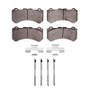 DFC 09-24 Nissan GT-R Front 5000 Advanced Low Metallic Brake Pads and Hardware Kit