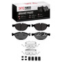 DFC 14-19 BMW X6 Front 5000 Advanced Ceramic Brake Pads and Hardware Kit