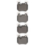 DFC 06-13 BMW 135IS Rear 5000 Advanced Low Metallic Brake Pads