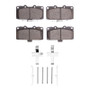R1 06-07 Subaru Impreza Front Ceramic Pads & Hardware Kit