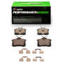 R1 99-15 Audi TT Rear Performance Sport Pads & Hardware Kit