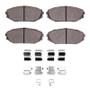 R1 99-04 Acura MDX Front Ceramic Pads & Hardware Kit