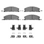 R1 13-19 Ford Taurus (Excl SHO) Front Super Duty Pads & Hardware Kit