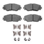 R1 2006-2019 Lexus HS250H Front R1 Ceramic Pads & Hardware Kit
