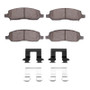R1 2006-2011 Buick Lucerne Rear R1 Ceramic Pads & Hardware Kit