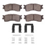 R1 01-05 Kia Spectra Front Optimum OE Pads & Hardware Kit