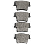 DFC 06-14 Dodge Magnum Rear 5000 Advanced Semi Metallic Brake Pads