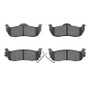 DFC 04-15 Infiniti QX56 Rear 5000 Advanced Ceramic Brake Pads