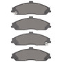 DFC 11-13 Chevrolet Corvette Front 5000 Advanced Low Metallic Brake Pads
